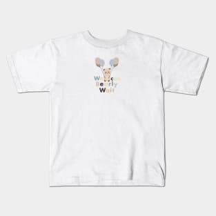 We can bearly wait text with teddy bear and balloons Kids T-Shirt